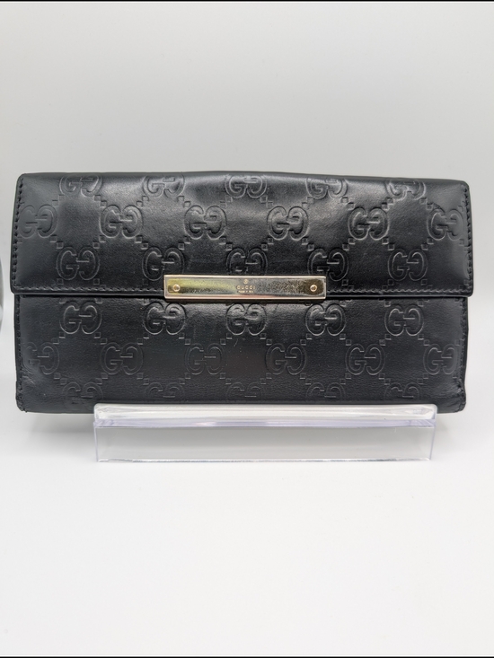 Gucci Handbags - Gucci Guccissima Leather Wallet